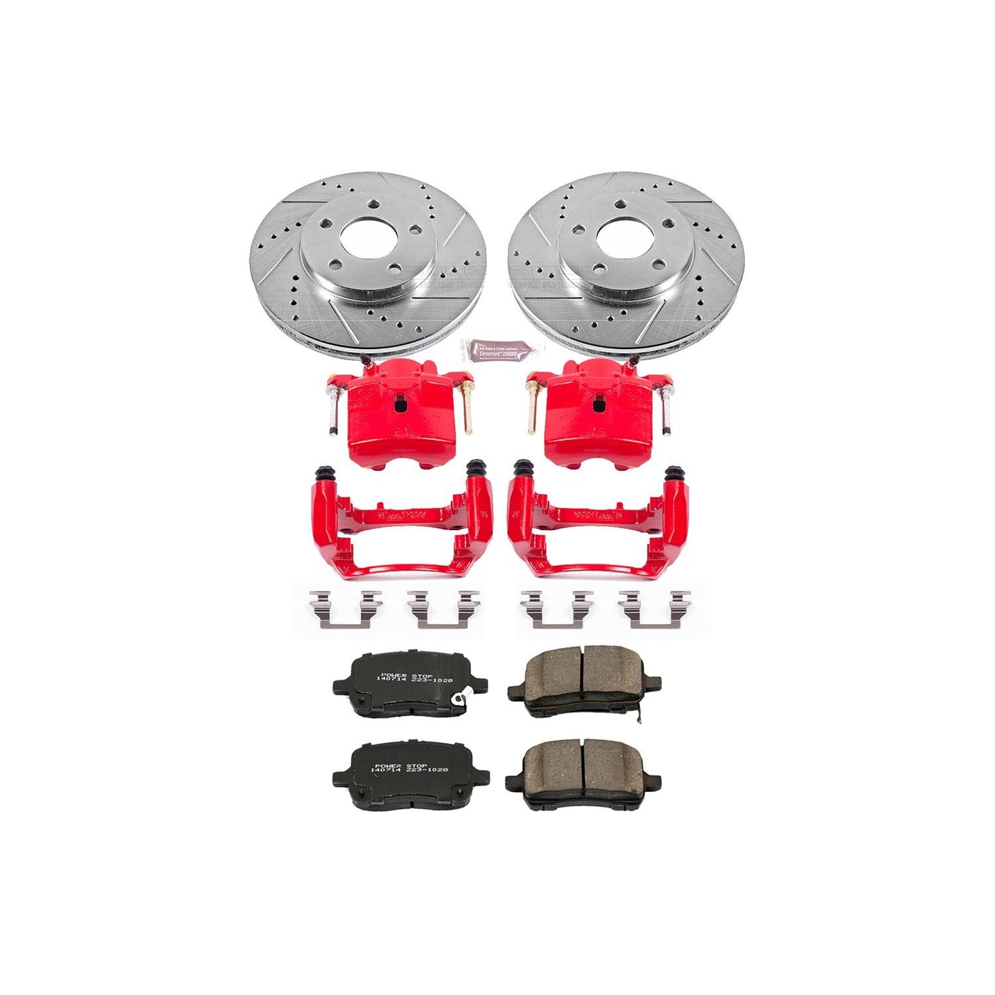PowerStop Power Stop 08-11 Chevrolet HHR Z23 Evolution Kit w/ Calipers - Front KC1448