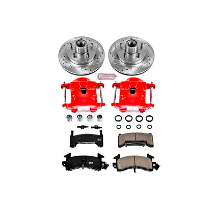 PowerStop Power Stop 82-87 Buick Regal Z23 Evolution Kit w/ Calipers - Front KC1482