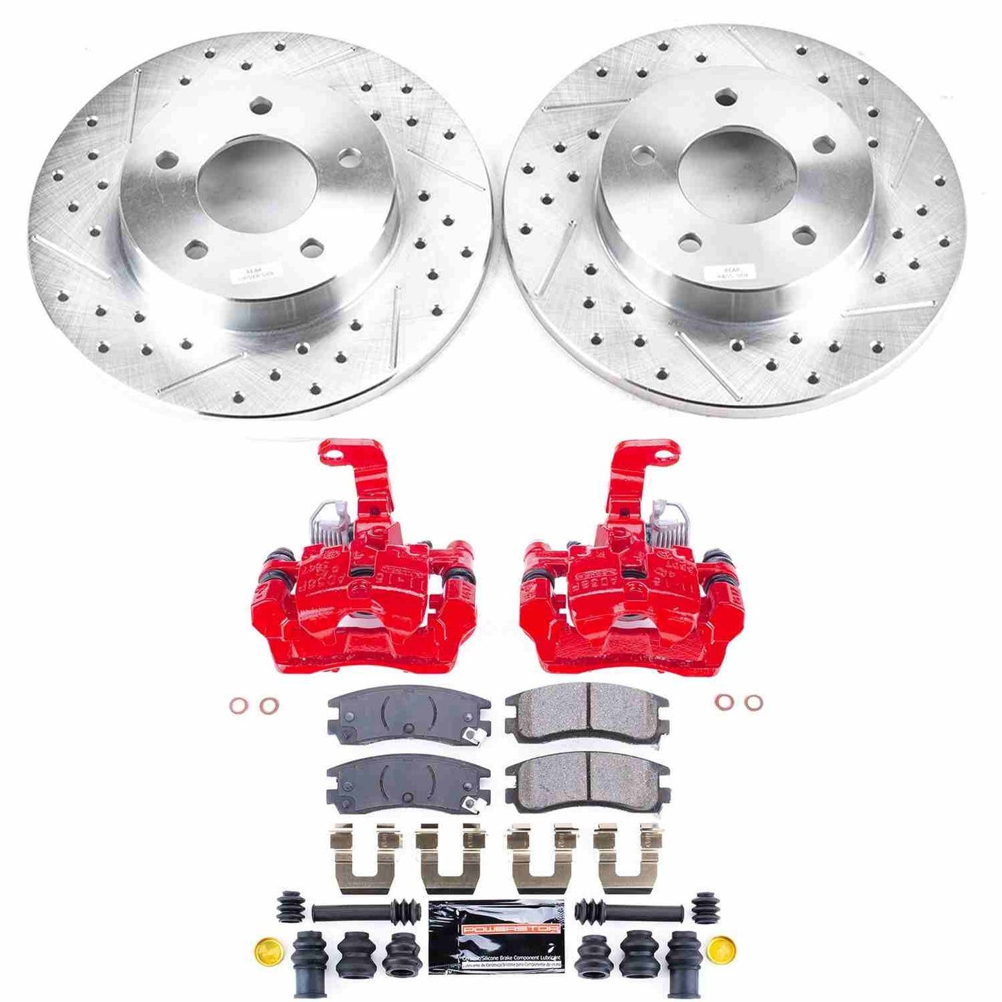 PowerStop Power Stop 00-05 Buick LeSabre Z23 Evolution Kit w/ Calipers - Rear KC1526B