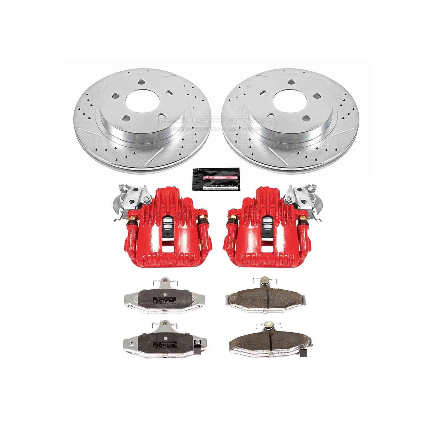 PowerStop Power Stop 93-97 Chevrolet Camaro Rear Z26 Street Warrior Brake Kit w/Calipers KC1531-26