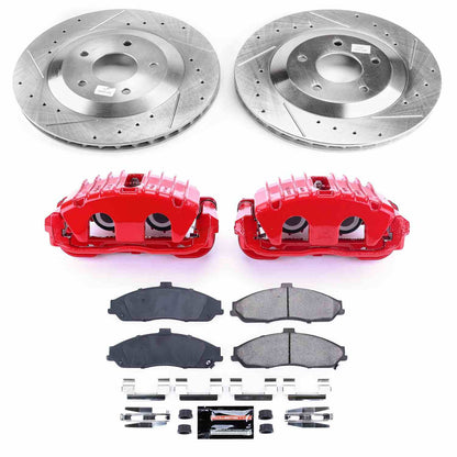 PowerStop Power Stop 97-04 Chevrolet Corvette Z23 Evolution Kit w/ Calipers - Front KC1559B