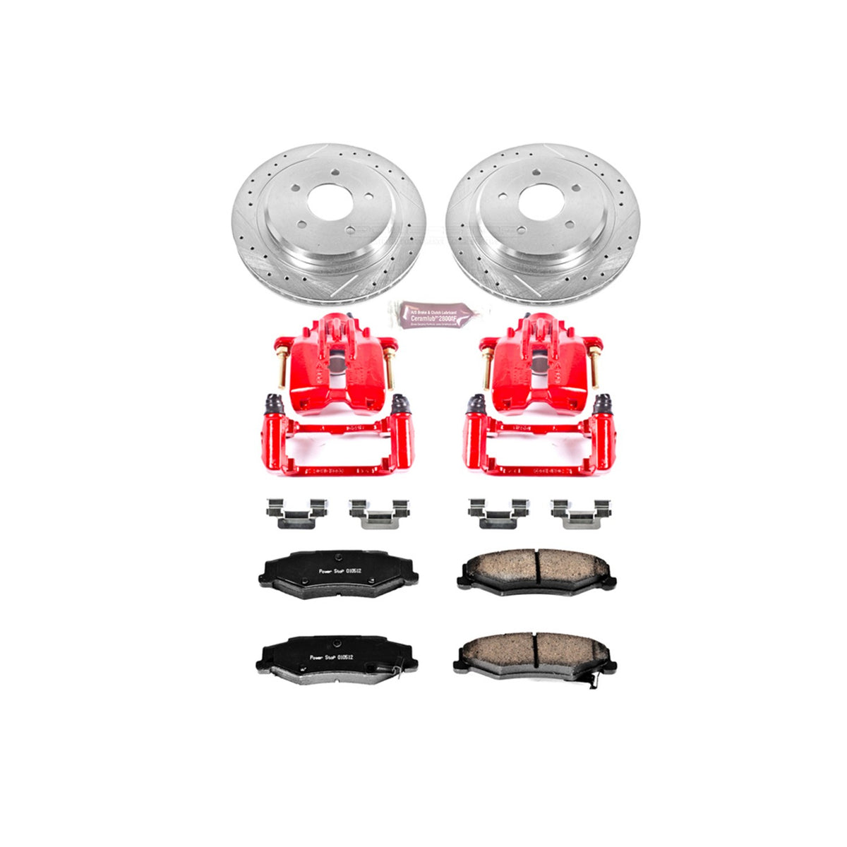 PowerStop Power Stop 04-09 Cadillac XLR Z23 Evolution Kit w/ Calipers - Rear KC1563