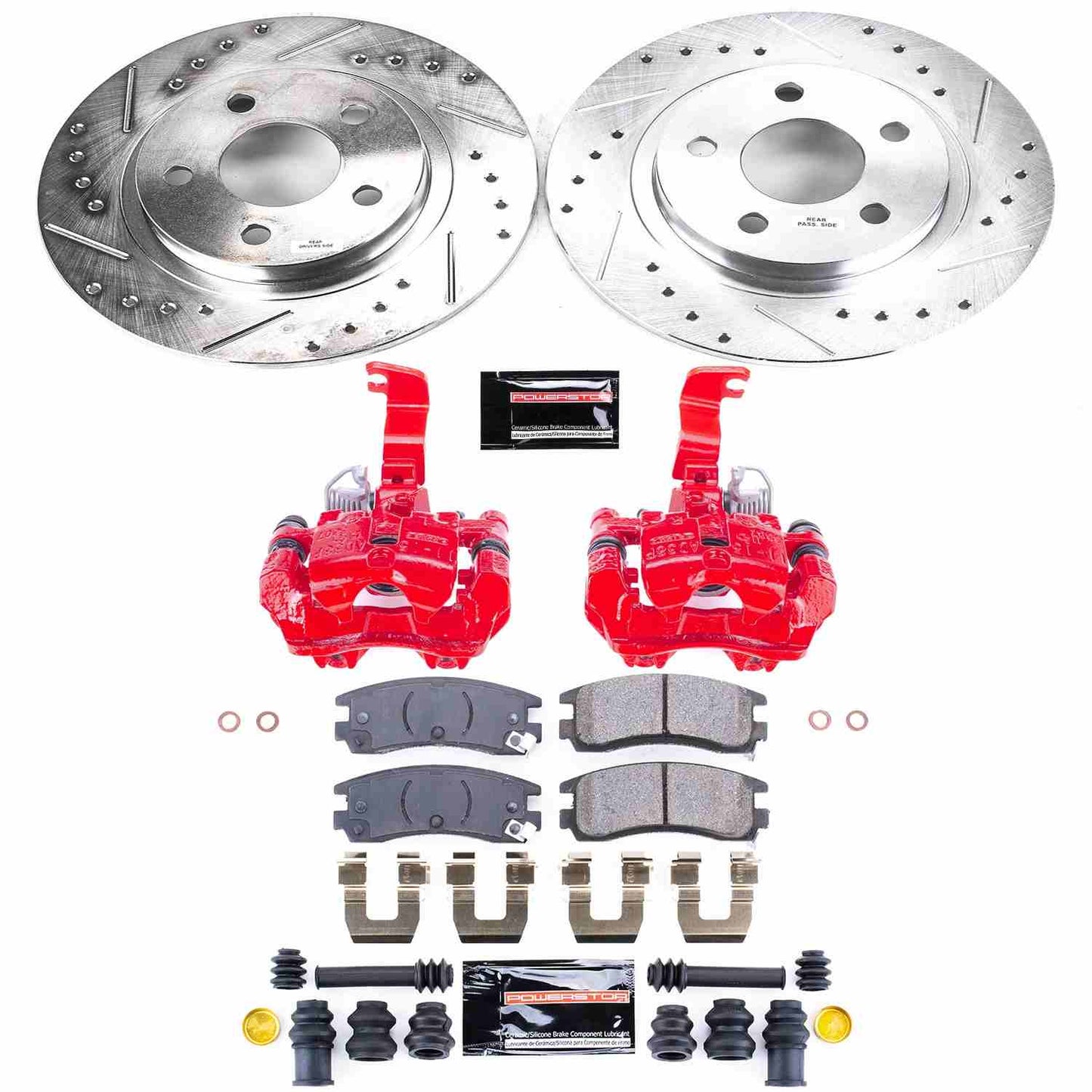 PowerStop Power Stop 03-05 Buick Park Avenue Z23 Evolution Kit w/ Calipers - Rear KC1566