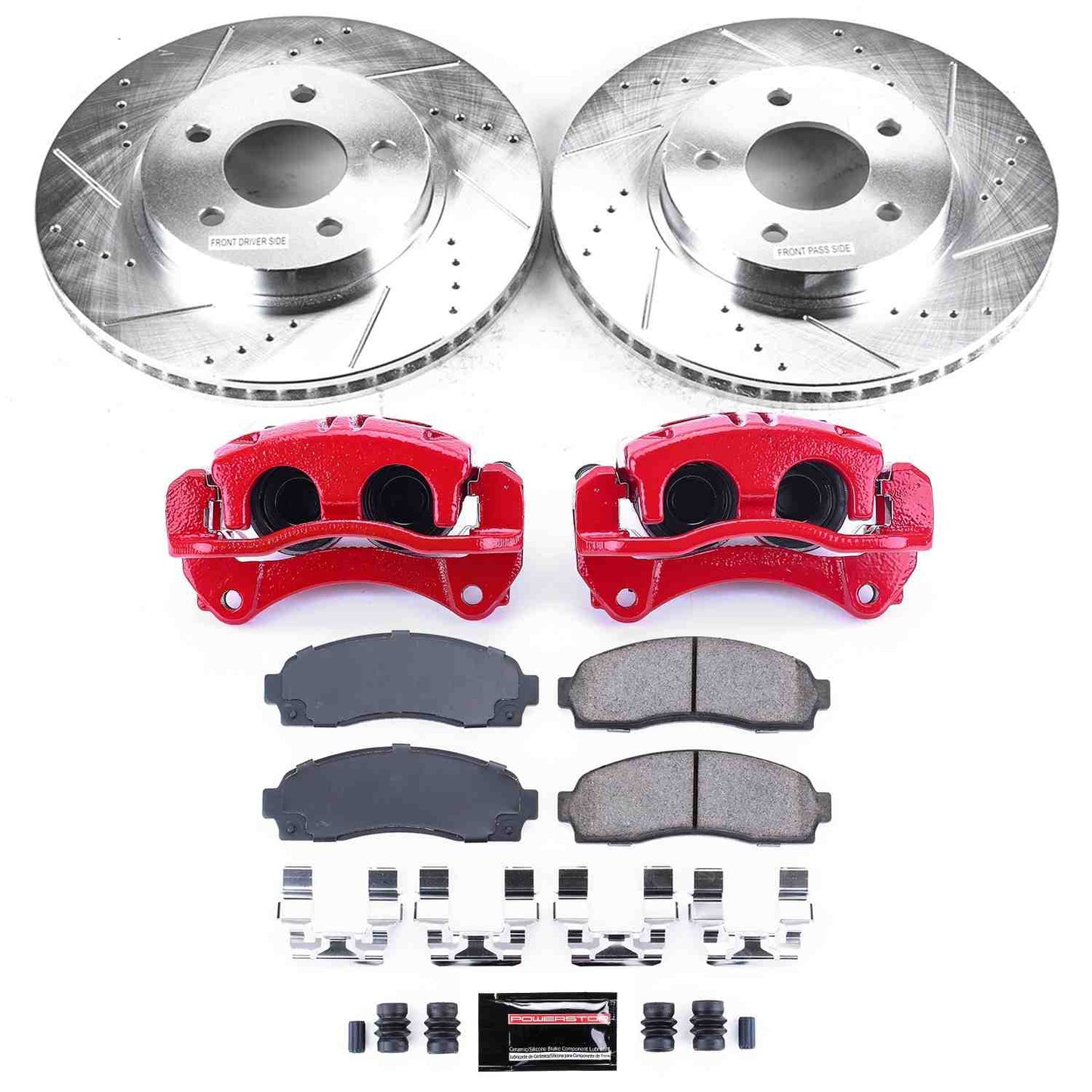 PowerStop Power Stop 05-06 Chevrolet Equinox Z23 Evolution Kit w/ Calipers - Front KC1576