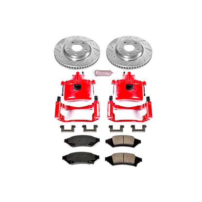 PowerStop Power Stop 2004 Pontiac Grand Prix Z23 Evolution Kit w/ Calipers - Front KC1586A