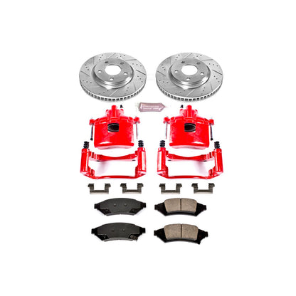 PowerStop Power Stop 2004 Pontiac Grand Prix Z23 Evolution Kit w/ Calipers - Front KC1586A
