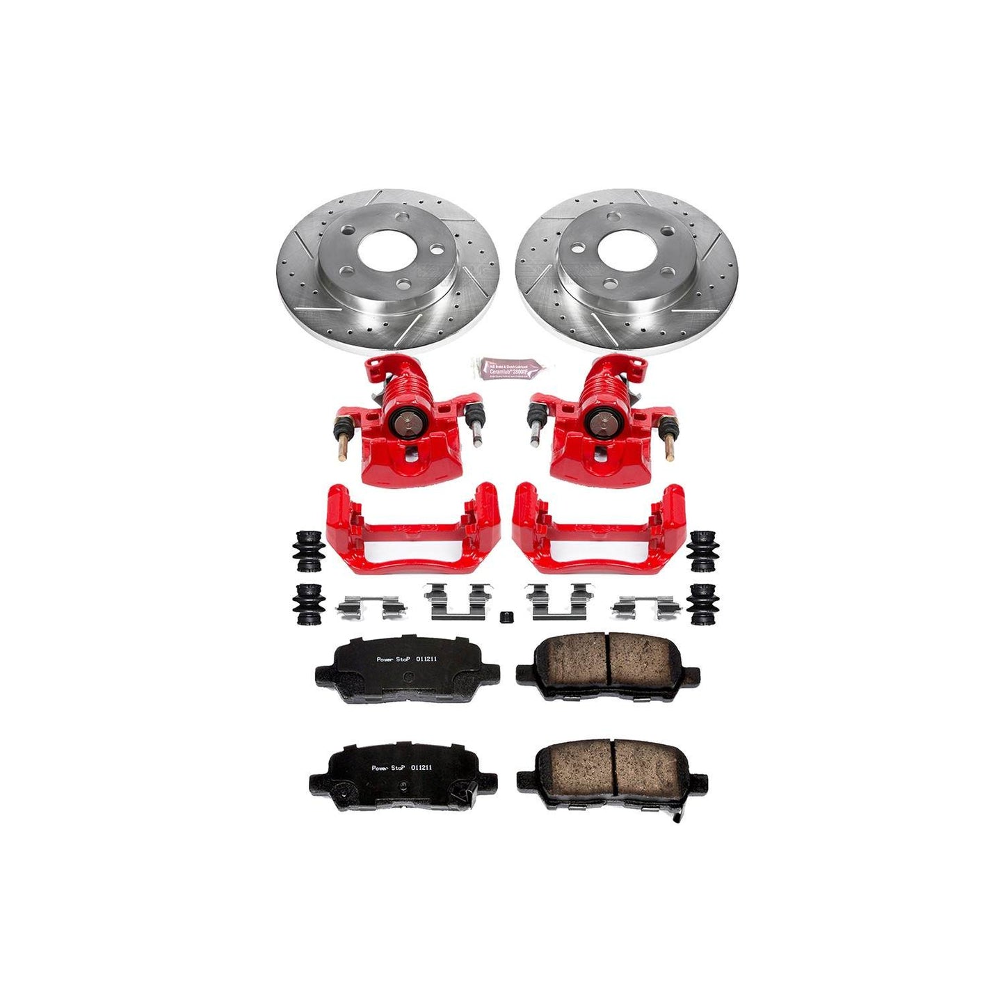 PowerStop Power Stop 2004 Pontiac Grand Prix Z23 Evolution Kit w/ Calipers - Rear KC1602