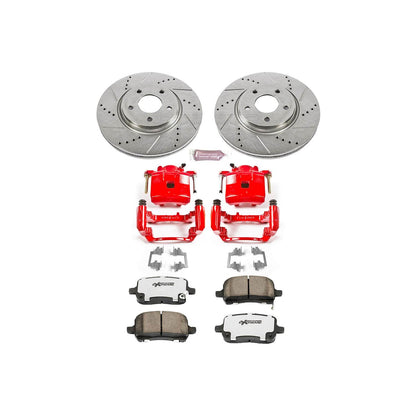 PowerStop Power Stop 05-06 Chevrolet Cobalt Front Z26 Street Warrior Brake Kit w/Calipers KC1610-26