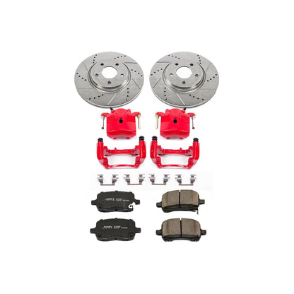 PowerStop Power Stop 04-08 Chevrolet Malibu Z23 Evolution Kit w/ Calipers - Front KC1610A