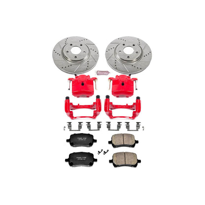 PowerStop Power Stop 09-12 Chevrolet Malibu Z23 Evolution Kit w/ Calipers - Front KC1614A