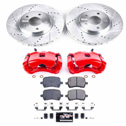 PowerStop Power Stop 09-10 Pontiac G5 Z23 Evolution Kit w/ Calipers - Front KC1614B