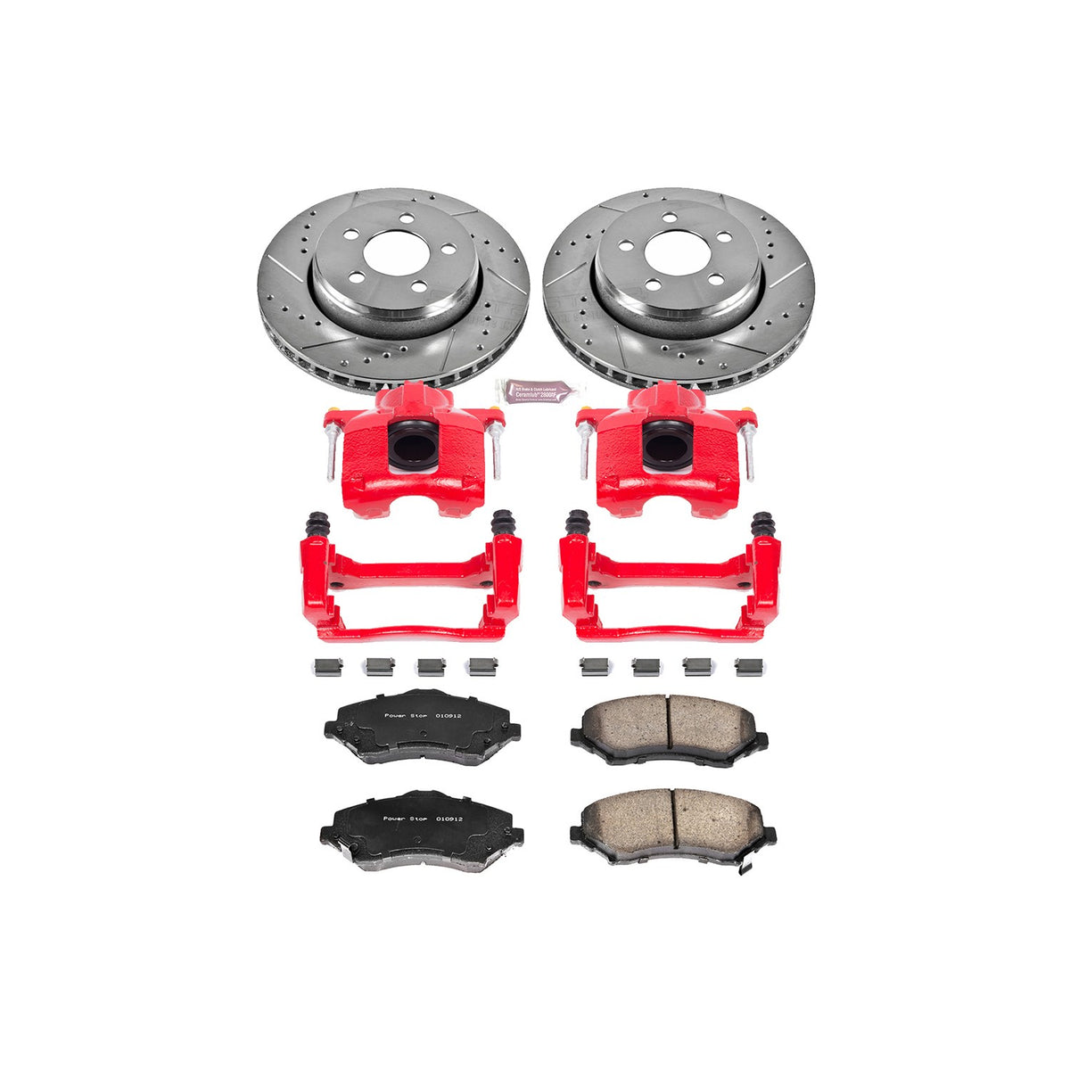 PowerStop Power Stop 07-11 Dodge Nitro Z23 Evolution Kit w/ Calipers - Front KC1631