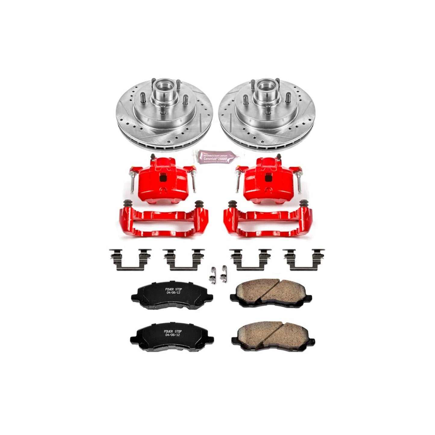 PowerStop Power Stop 01-02 Chrysler Sebring Z23 Evolution Kit w/ Calipers - Front KC1678