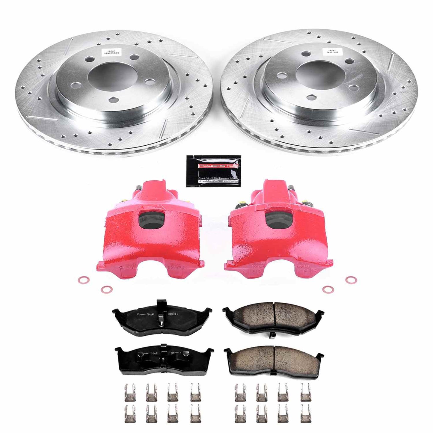 PowerStop Power Stop 99-04 Chrysler 300M Z23 Evolution Kit w/ Calipers - Front KC1692