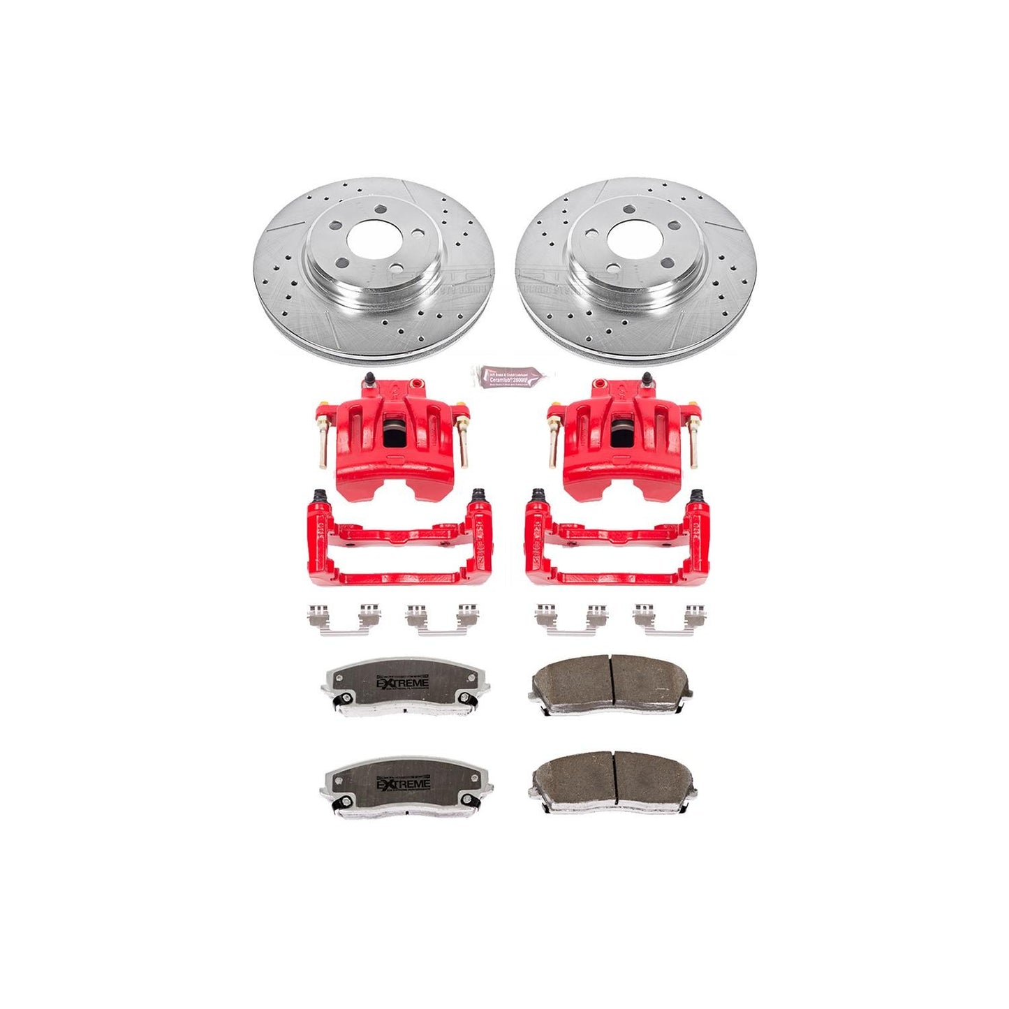 PowerStop Power Stop 05-11 Chrysler 300 Front Z26 Street Warrior Brake Kit w/Calipers KC1714-26