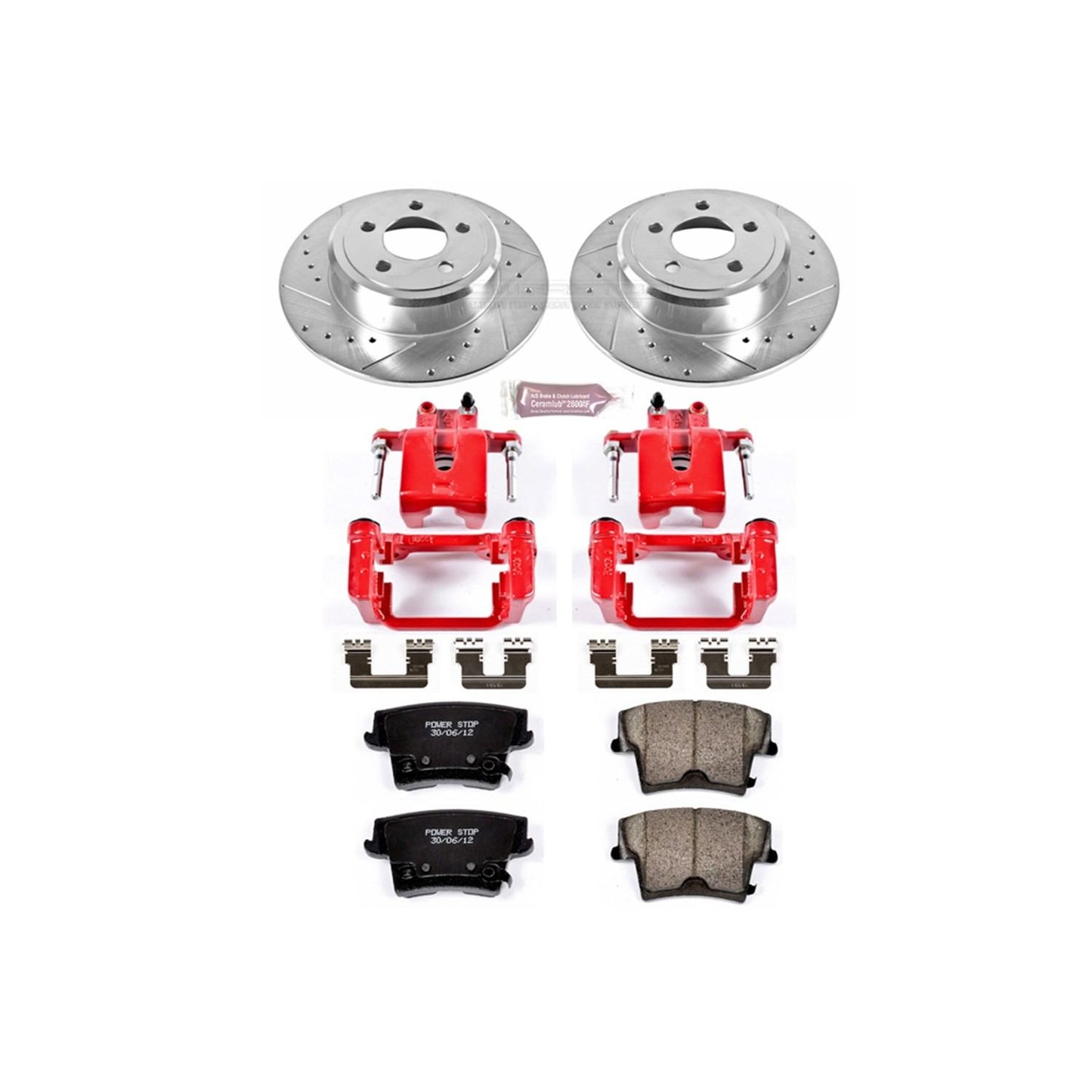 PowerStop Power Stop 05-19 Chrysler 300 Z23 Evolution Kit w/ Calipers - Rear KC1719