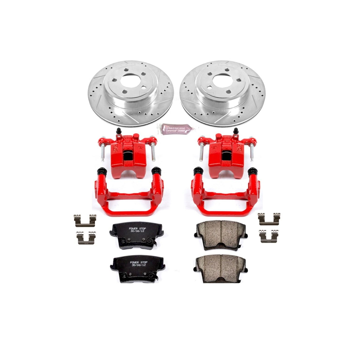 PowerStop Power Stop 05-19 Chrysler 300 Z23 Evolution Kit w/ Calipers - Rear KC1720