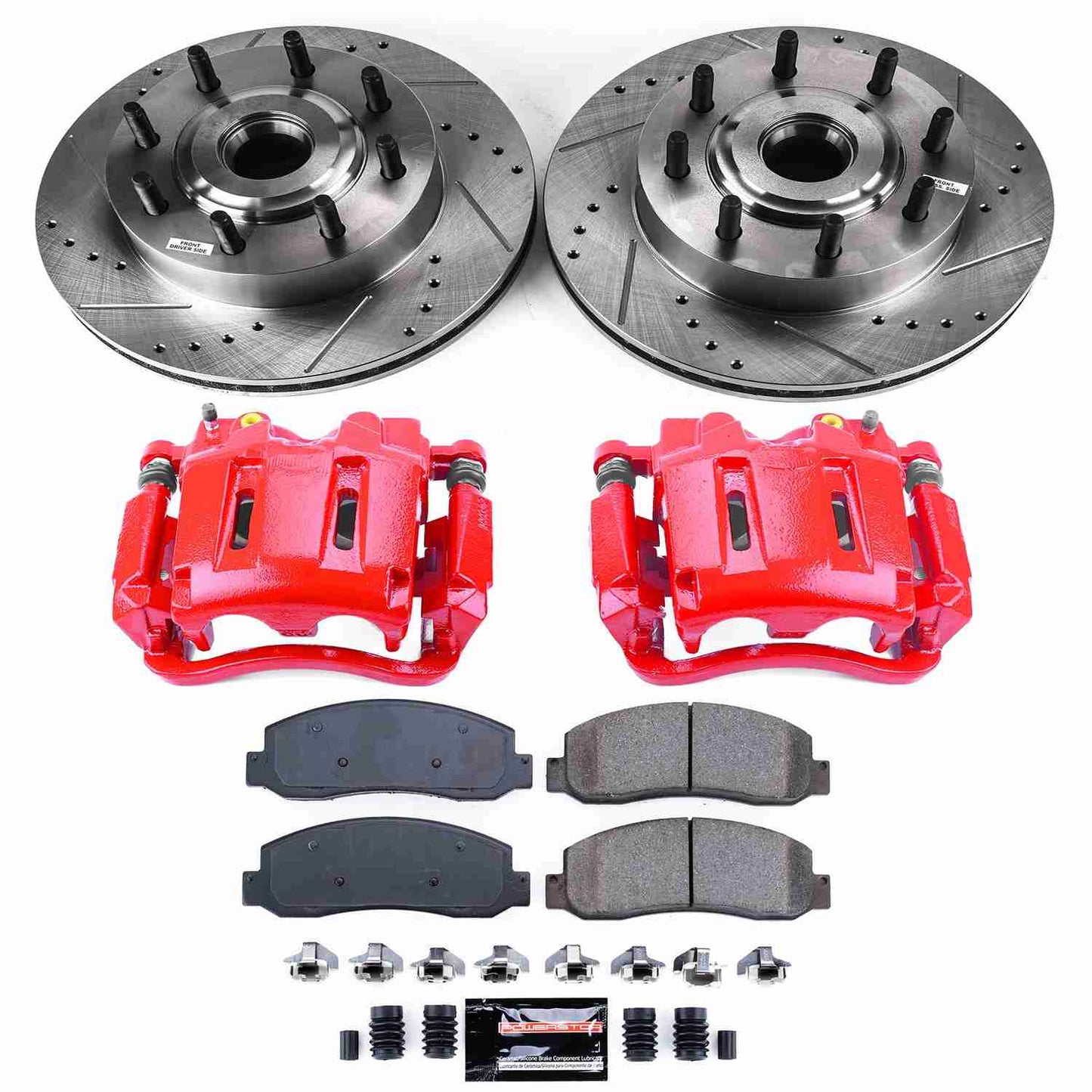PowerStop Power Stop 05-07 Ford F-250 Super Duty Z23 Evolution Kit w/ Calipers - Front KC1796