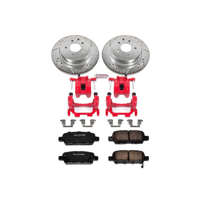 PowerStop Power Stop 11-12 Infiniti G25 Z23 Evolution Kit w/ Calipers - Rear KC179A