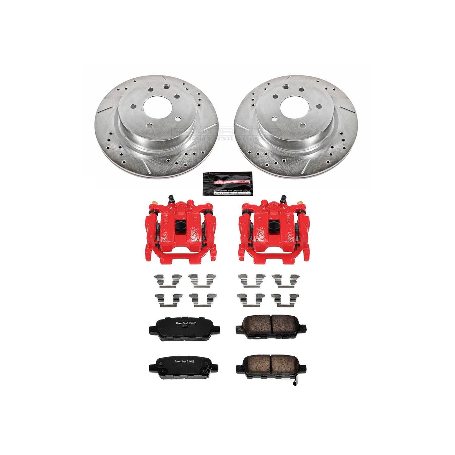 PowerStop Power Stop 09-14 Nissan Maxima Z23 Evolution Kit w/ Calipers - Rear KC179C