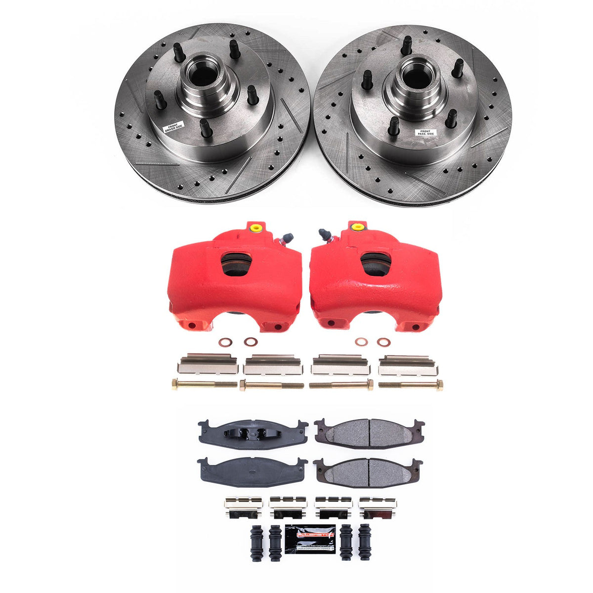 Power Stop 2003 Ford E-150 Front Z23 Evolution Sport Brake Kit w/Calipers KC1832