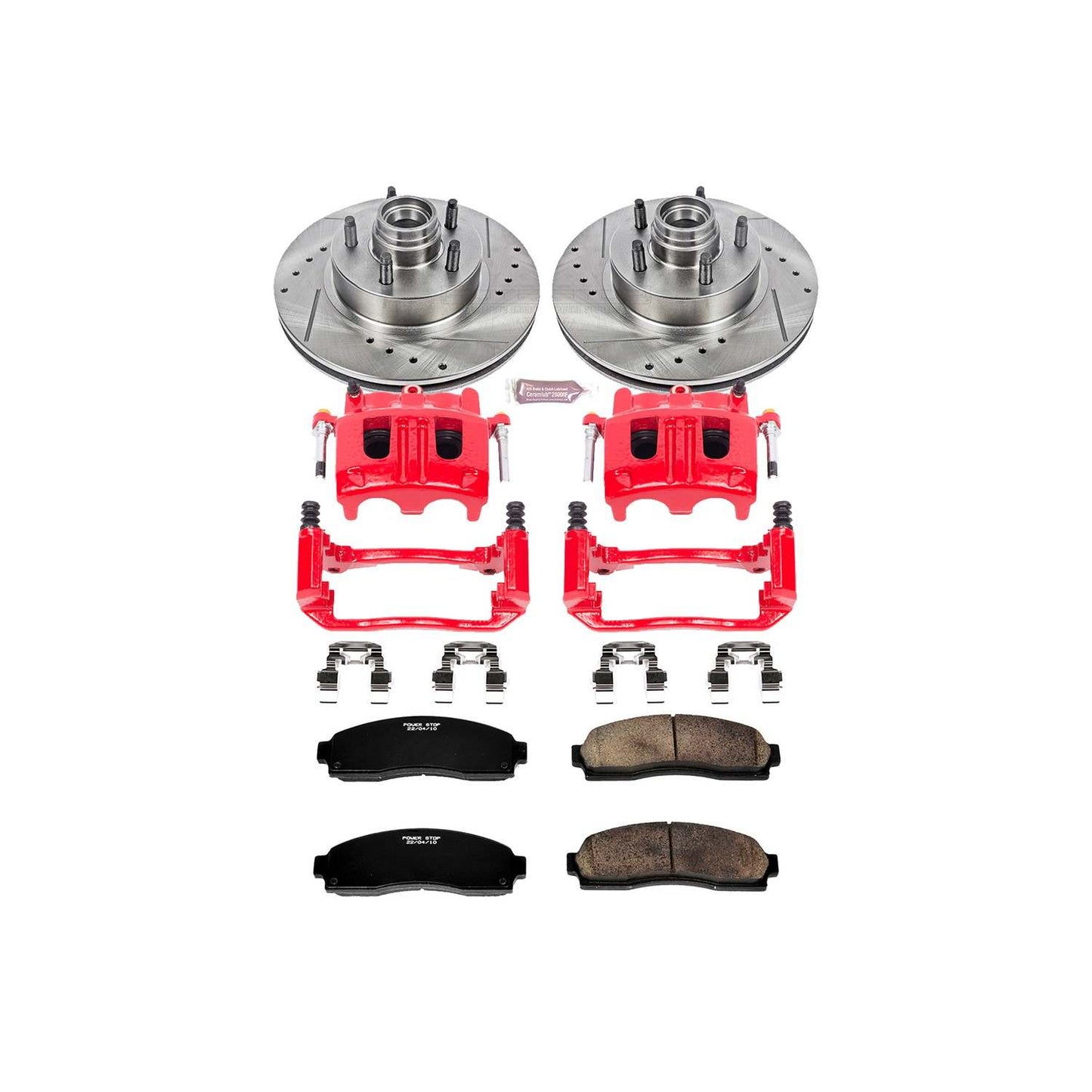PowerStop Power Stop 03-09 Ford Ranger Z23 Evolution Kit w/ Calipers - Front KC1857