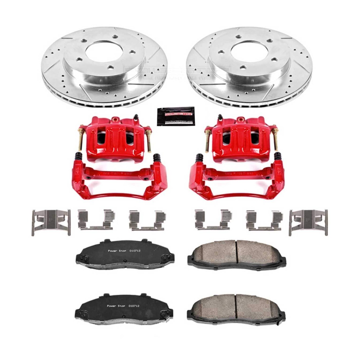 PowerStop Power Stop 99-03 Ford F-150 Z23 Evolution Kit w/ Calipers - Front KC1866A