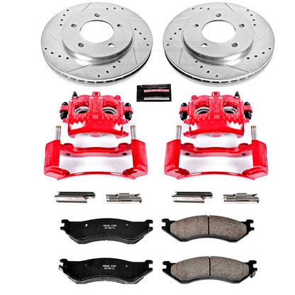 PowerStop Power Stop 97-02 Ford Expedition Z23 Evolution Kit w/ Calipers - Front KC1869