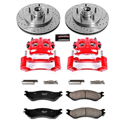 PowerStop Power Stop 97-00 Ford Expedition Z23 Evolution Kit w/ Calipers - Front KC1878