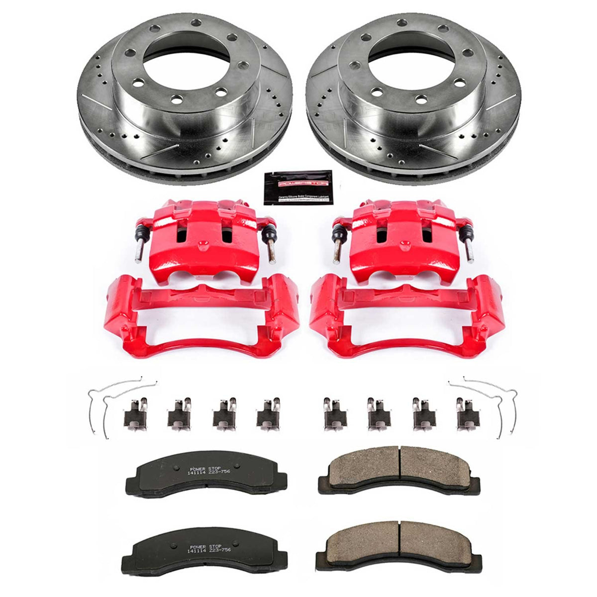 PowerStop Power Stop 1999 Ford F-250 Super Duty Z23 Evolution Kit w/ Calipers - Front KC1885
