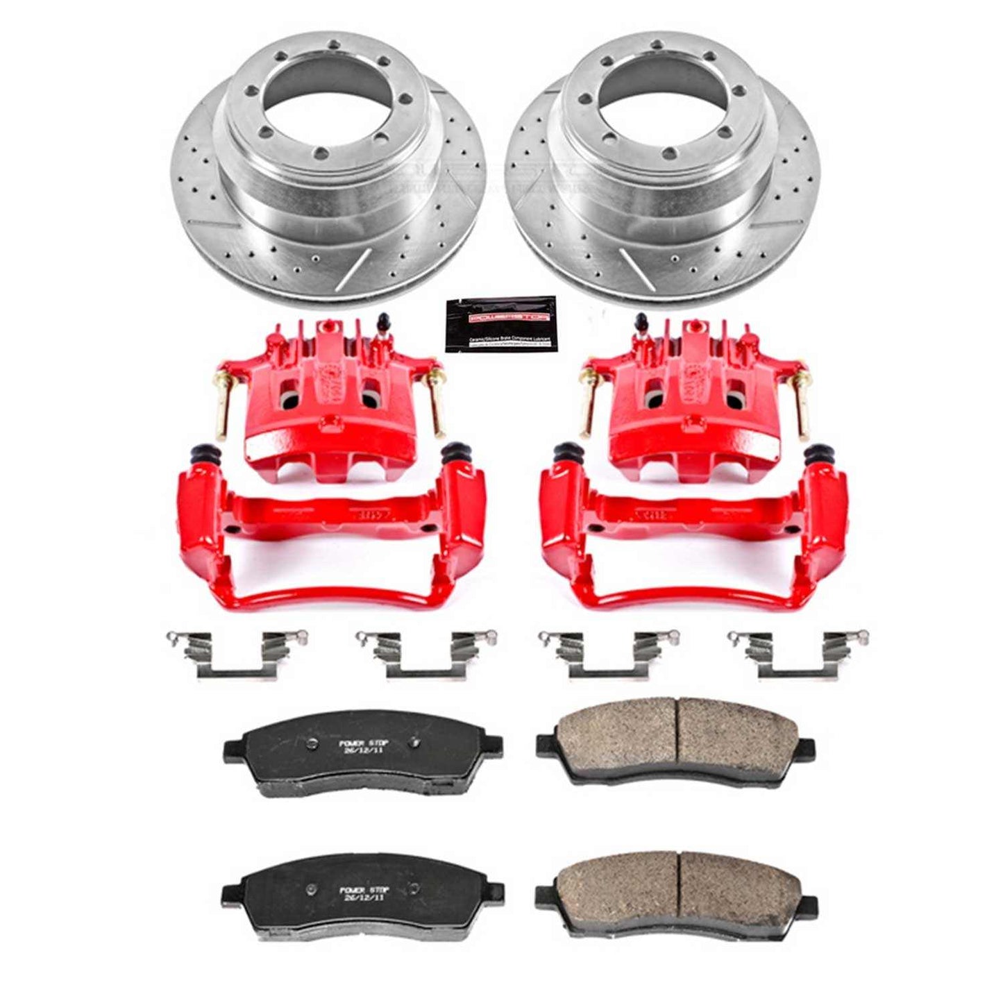 PowerStop Power Stop 00-04 Ford F-350 Super Duty Z23 Evolution Kit w/ Calipers - Rear KC1889A