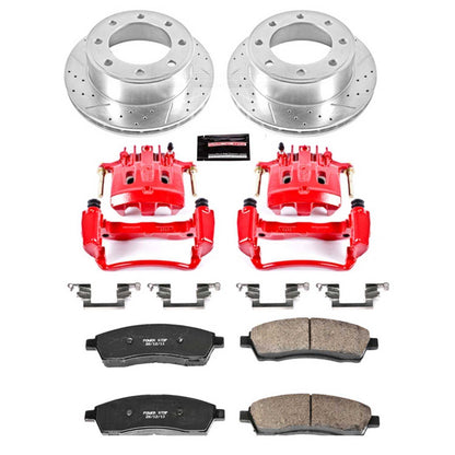PowerStop Power Stop 00-05 Ford Excursion Z23 Evolution Kit w/ Calipers - Rear KC1890A