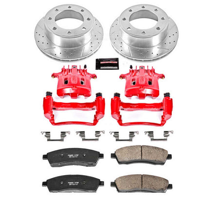 PowerStop Power Stop 2000 Ford Excursion Z23 Evolution Kit w/ Calipers - Rear KC1890