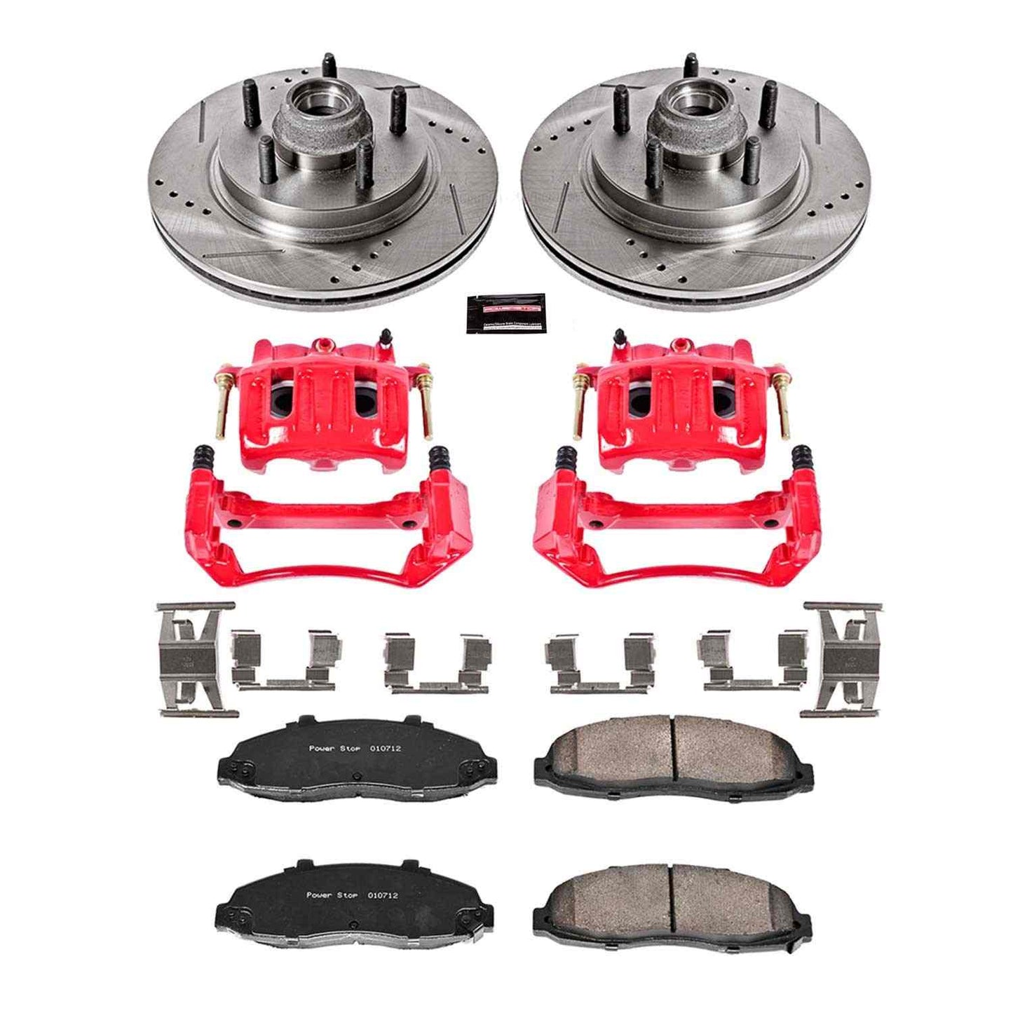 PowerStop Power Stop 2000 Ford F-150 Z23 Evolution Kit w/ Calipers - Front KC1914