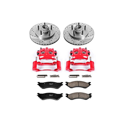 PowerStop Power Stop 00-02 Ford Expedition Z23 Evolution Kit w/ Calipers - Front KC1916