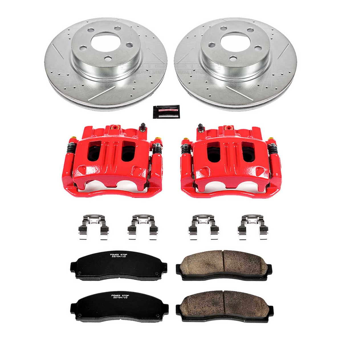 PowerStop Power Stop 03-05 Ford Explorer Sport Trac Z23 Evolution Kit w/ Calipers - Front KC1923A
