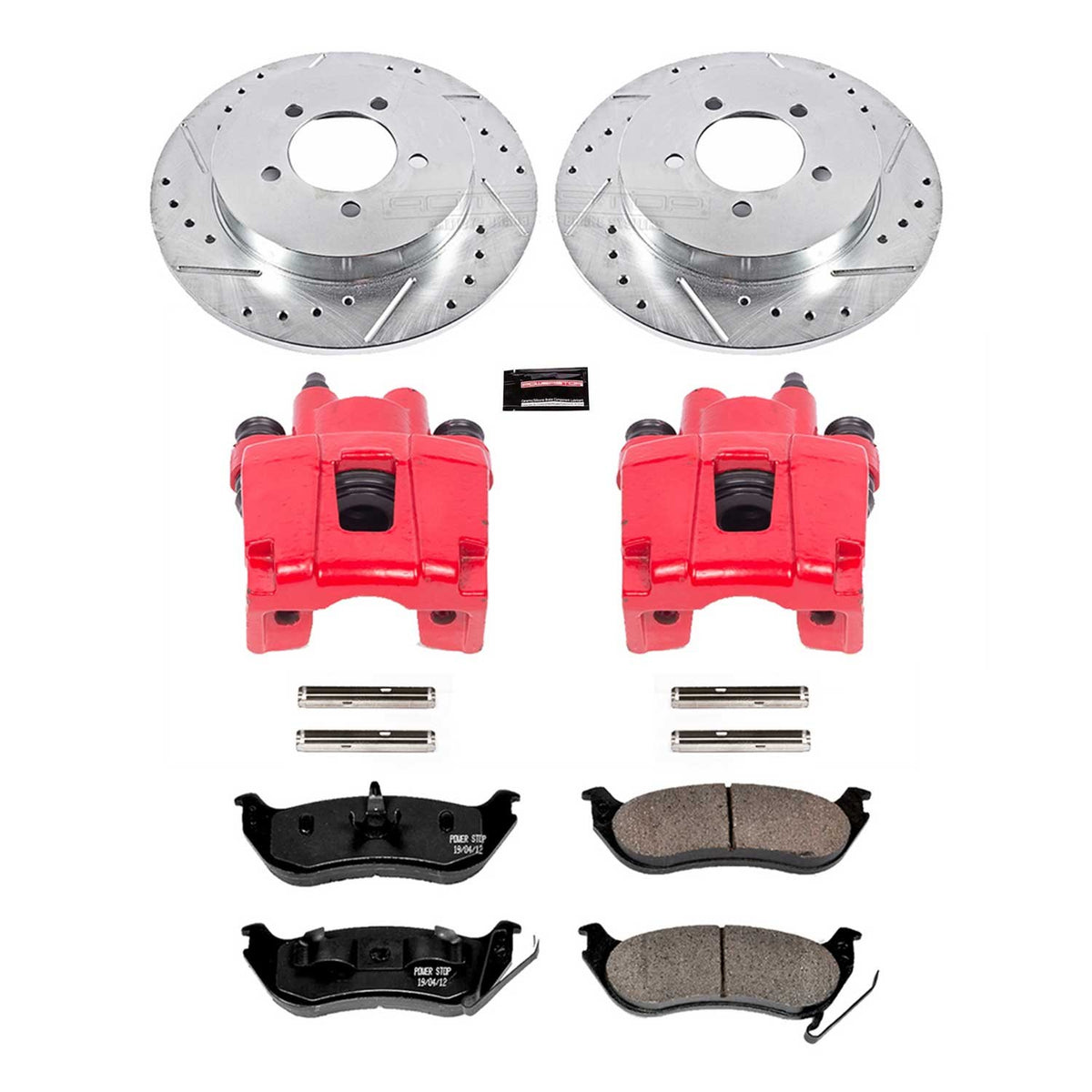 PowerStop Power Stop 06-10 Ford Explorer Z23 Evolution Kit w/ Calipers - Rear KC1929