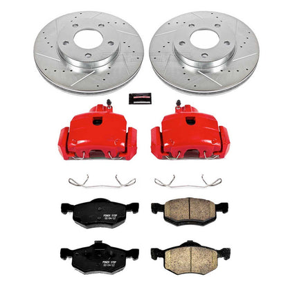 PowerStop Power Stop 01-07 Ford Escape Z23 Evolution Kit w/ Calipers - Front KC1930
