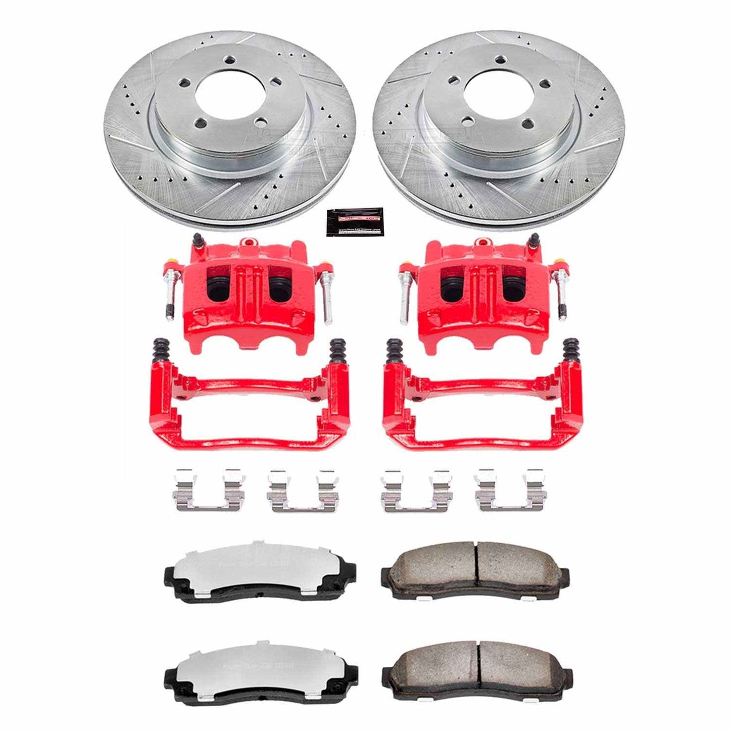 PowerStop Power Stop 02-05 Ford Explorer Front Z36 Truck & Tow Brake Kit w/Calipers KC1931-36