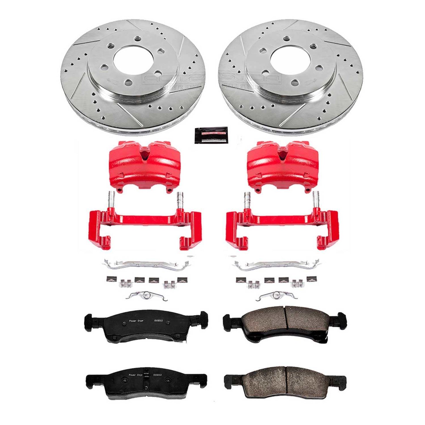PowerStop Power Stop 02-06 Ford Expedition Z23 Evolution Kit w/ Calipers - Front KC1933