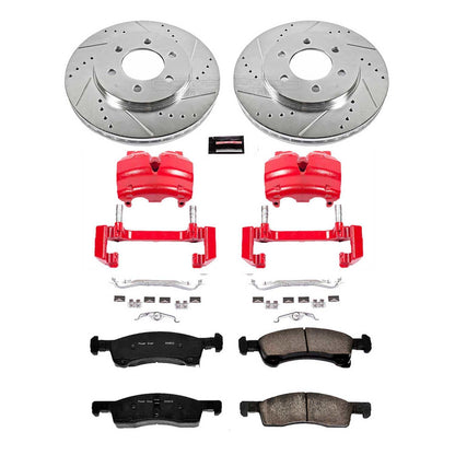 PowerStop Power Stop 02-06 Ford Expedition Z23 Evolution Kit w/ Calipers - Front KC1933