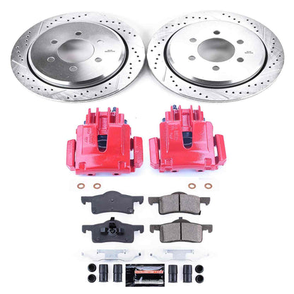 PowerStop Power Stop 02-06 Ford Expedition Z23 Evolution Kit w/ Calipers - Rear KC1935