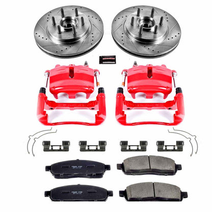 PowerStop Power Stop 2004 Ford F-150 Z23 Evolution Kit w/ Calipers - Front KC1939