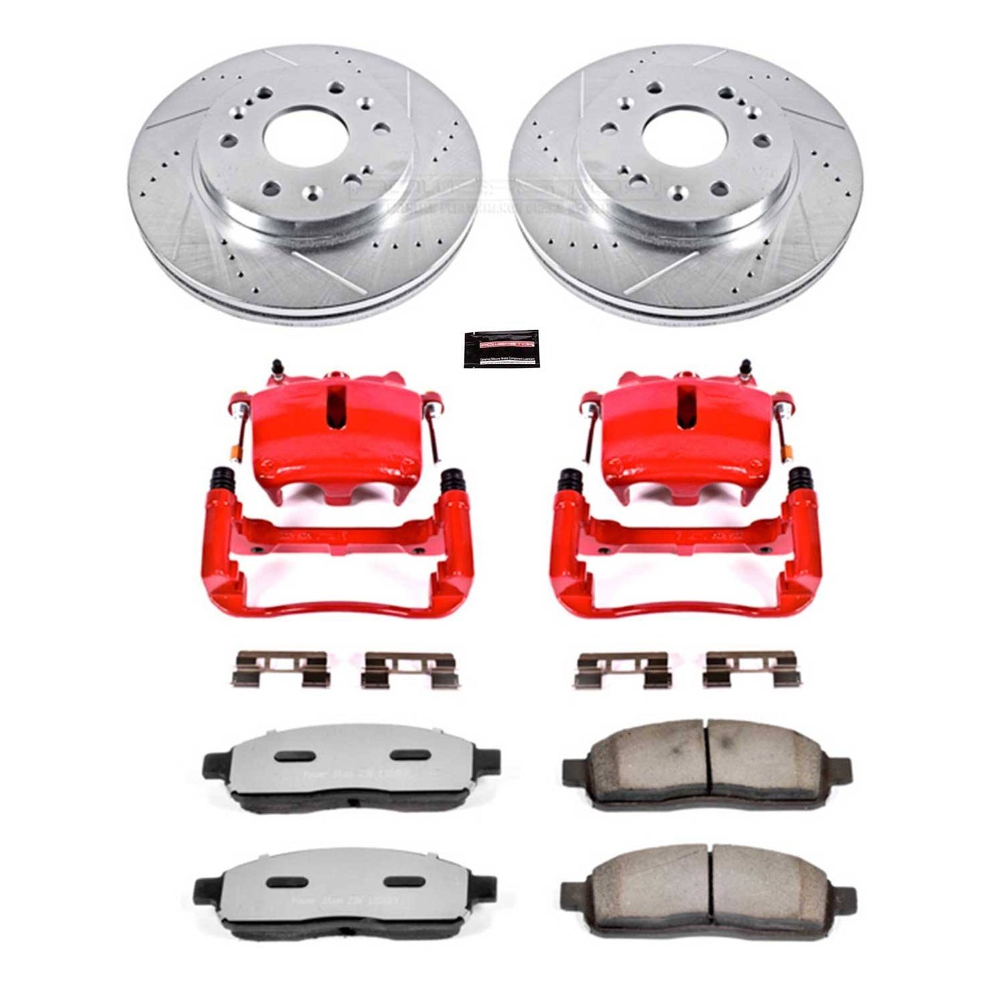 PowerStop Power Stop 05-08 Ford F-150 Front Z36 Truck & Tow Brake Kit w/Calipers KC1943A-36
