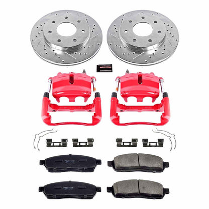 PowerStop Power Stop 2004 Ford F-150 Z23 Evolution Kit w/ Calipers - Front KC1946