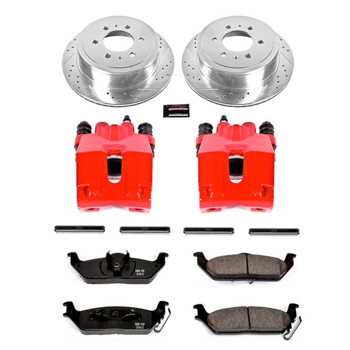 PowerStop Power Stop 04-11 Ford F-150 Z23 Evolution Kit w/ Calipers - Rear KC1950