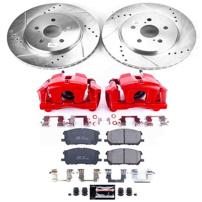 PowerStop Power Stop 04-06 Lexus RX330 Z23 Evolution Kit w/ Calipers - Front KC196