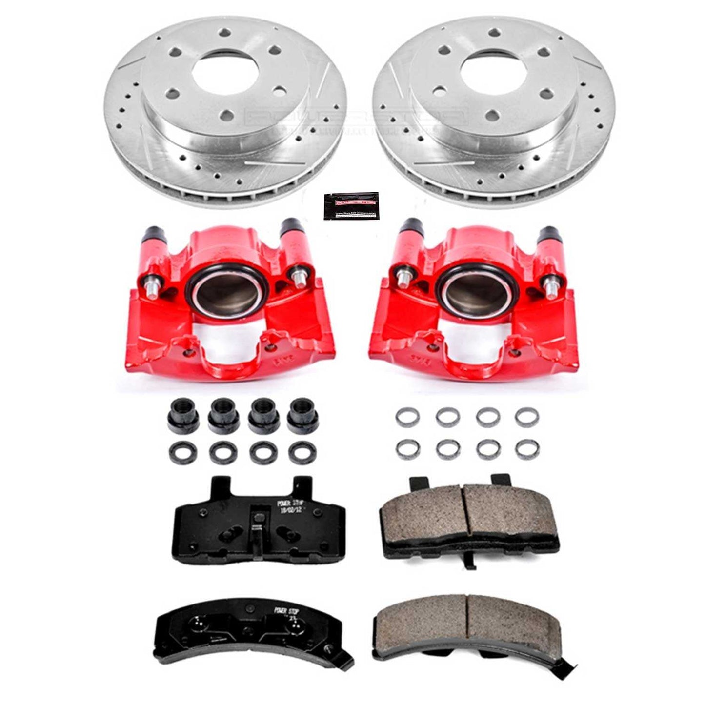 PowerStop Power Stop 99-00 Cadillac Escalade Z23 Evolution Kit w/ Calipers - Front KC1970