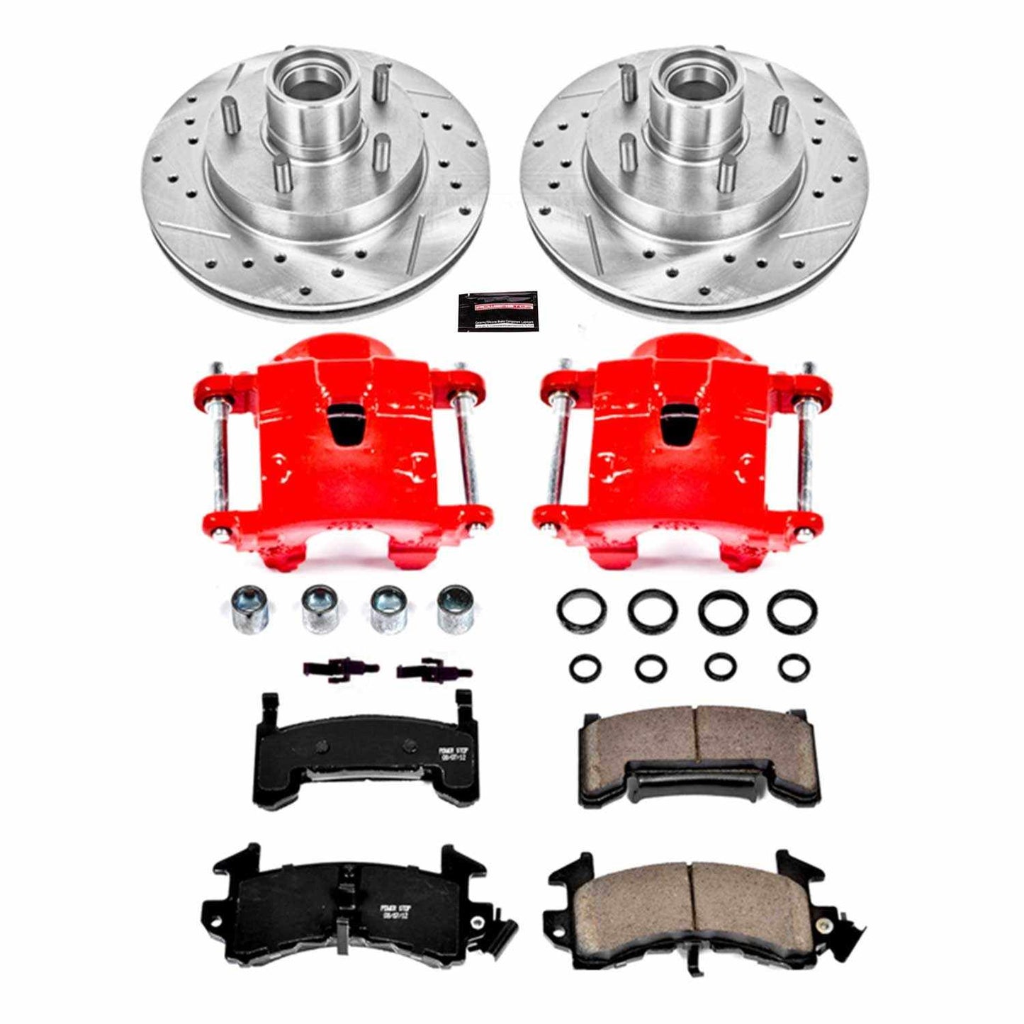 PowerStop Power Stop 95-97 Chevrolet Blazer Z23 Evolution Kit w/ Calipers - Front KC1985