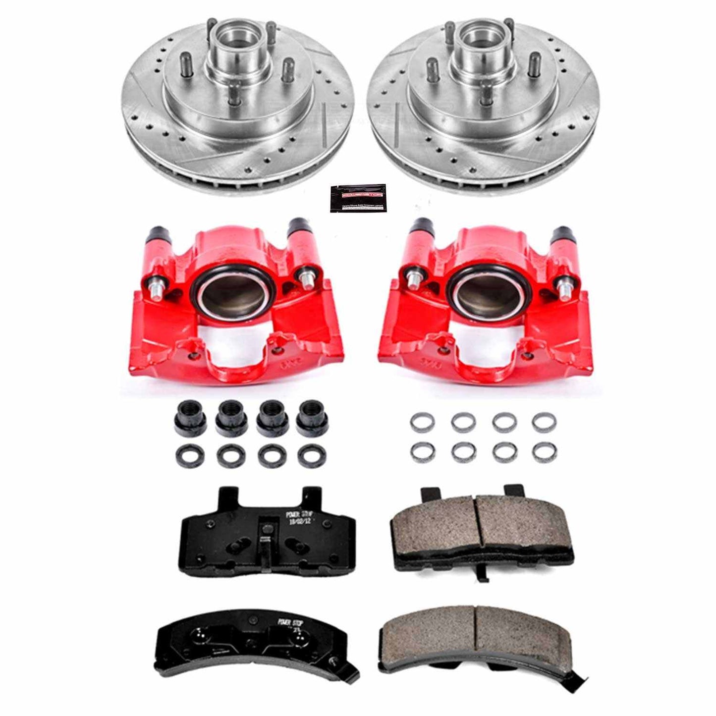 PowerStop Power Stop 95-99 Chevrolet C1500 Z23 Evolution Kit w/ Calipers - Front KC1990